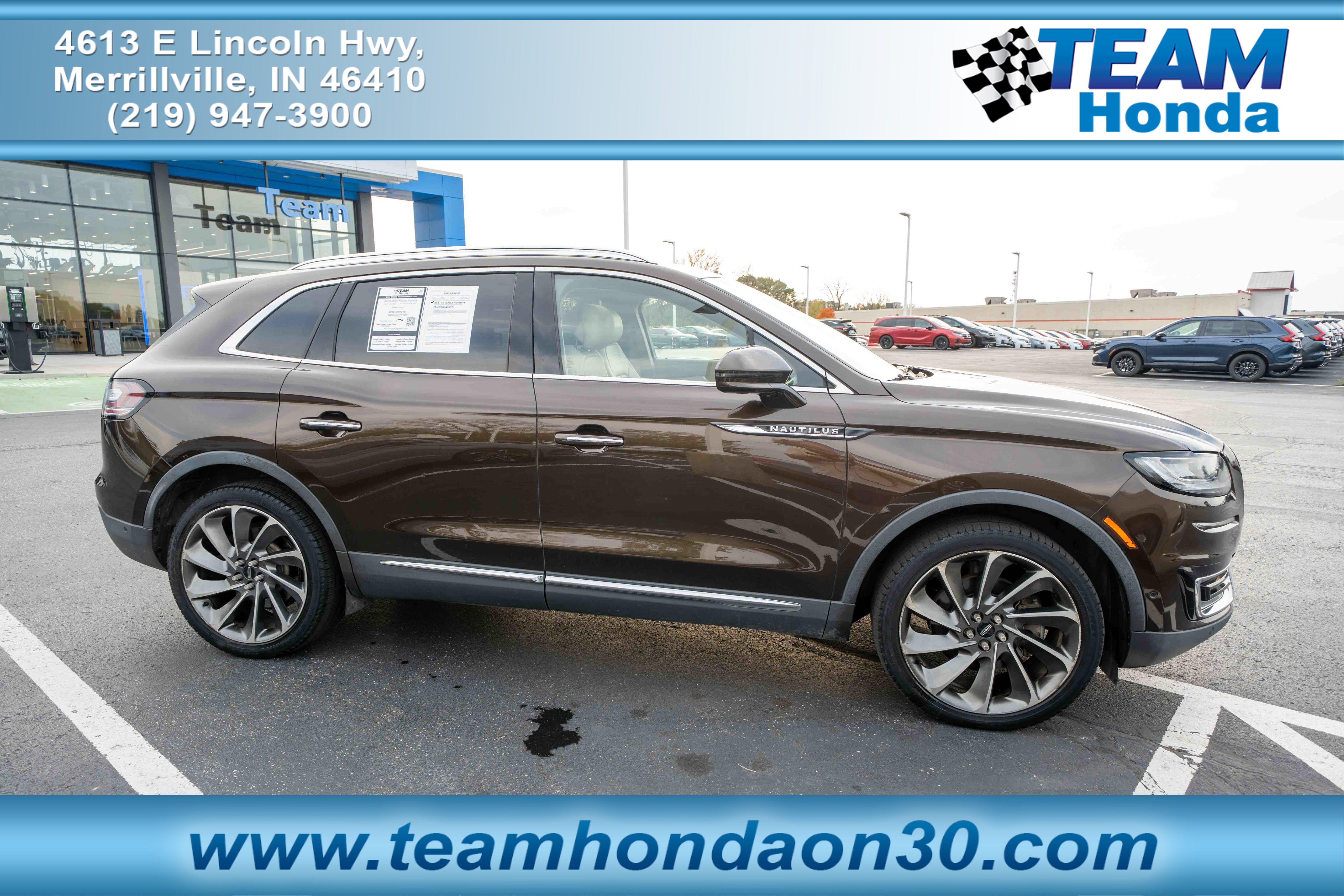 Used 2019 Lincoln Nautilus Reserve AWD/4WD image 1