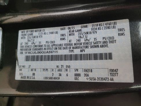 Used 2016 Ford Escape Titanium w/ Equipment Group 301A image 33