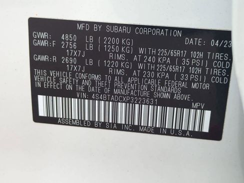 Used 2023 Subaru Outback Premium AWD/4WD image 33