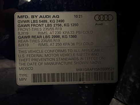 Used 2022 Audi Q5 2.0T Premium w/ Convenience Package AWD/4WD image 19