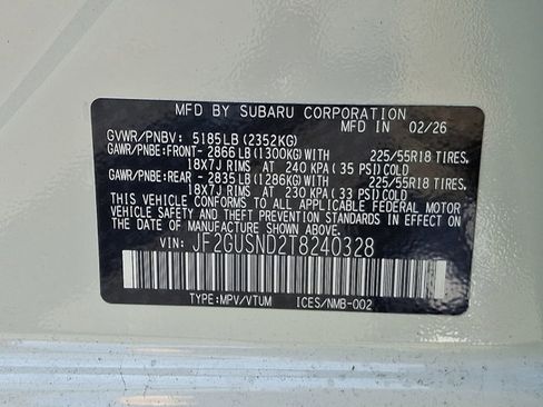 New 2026 Subaru Crosstrek 2.5i Limited image 16