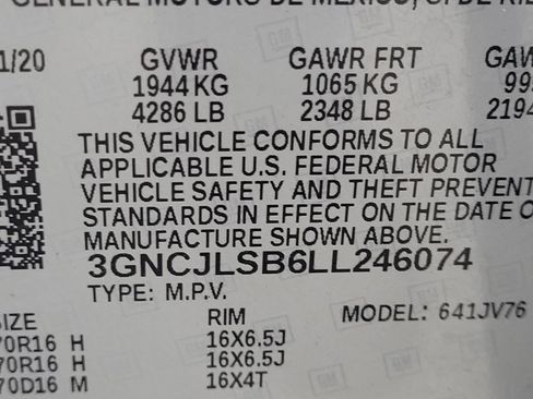 Used 2020 Chevrolet Trax LT image 33