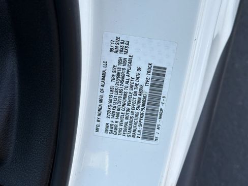 Used 2018 Honda Ridgeline RTL-E image 33