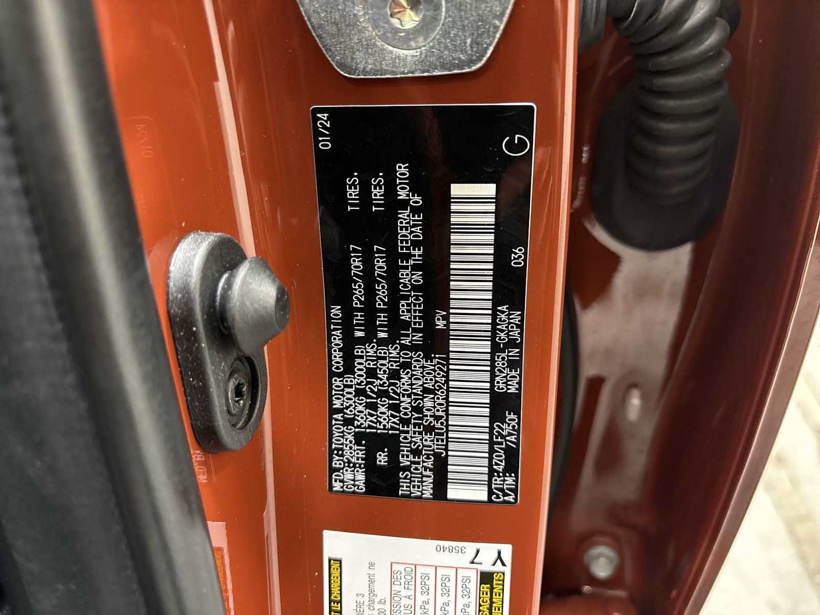 Certified 2024 Toyota 4Runner TRD Pro AWD/4WD image 11