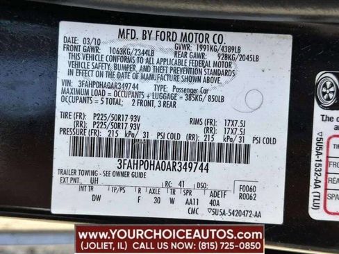 Used 2010 Ford Fusion SE image 38