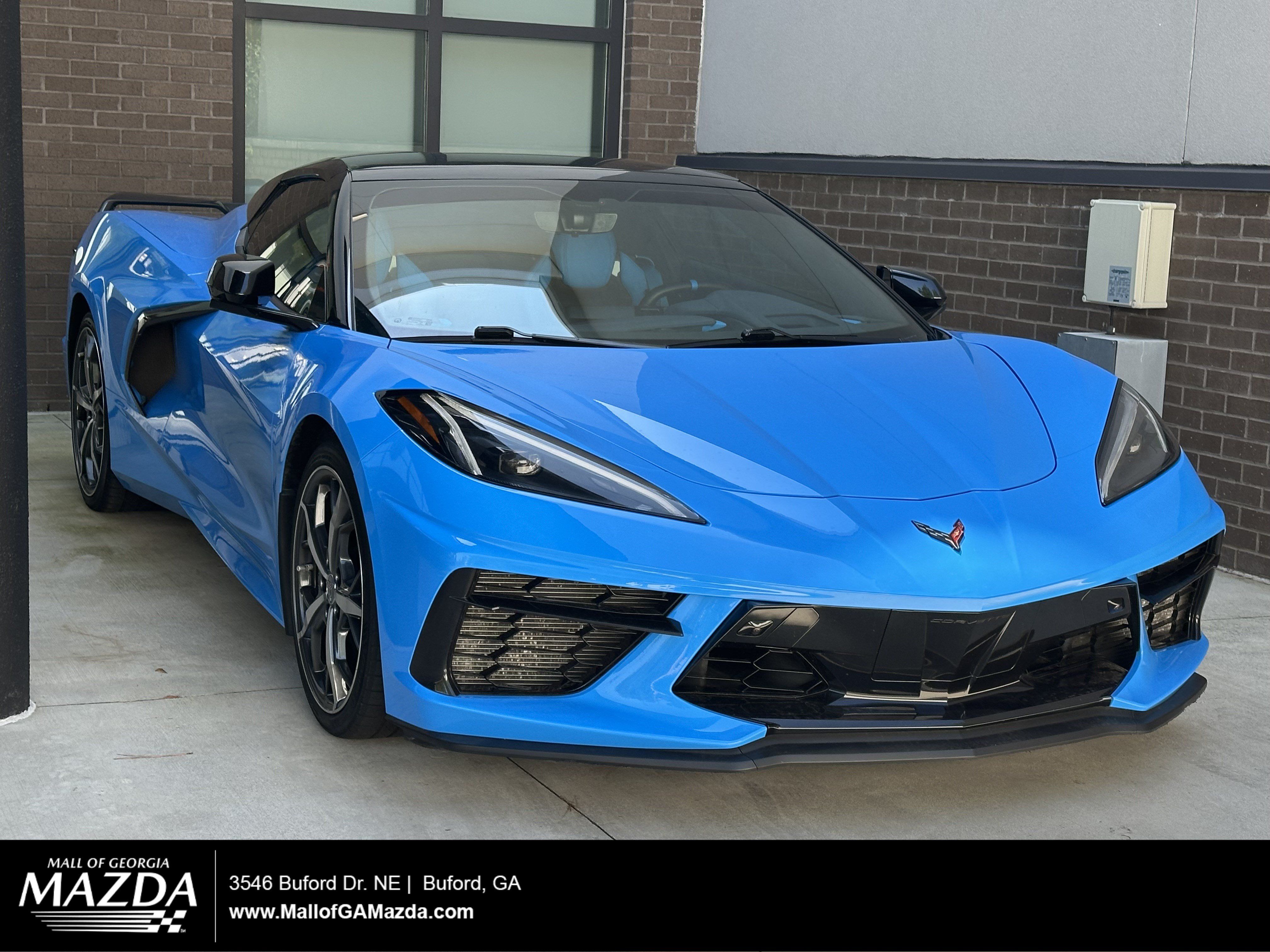 Used 2021 Chevrolet Corvette Stingray Premium Conv w/ Z51 Performance Package RWD image 1