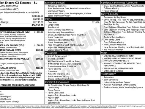 Used 2022 Buick Encore GX Essence w/ Advanced Technology Package image 13