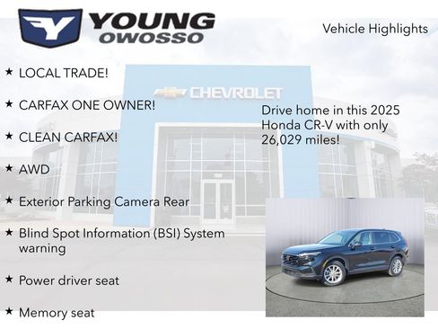 Used 2025 Honda CR-V EX-L image 7