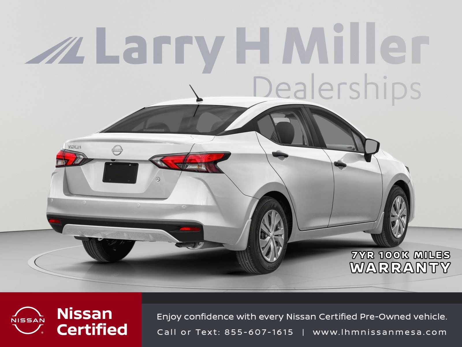 Certified 2025 Nissan Versa S w/ Trunk Package FWD image 2