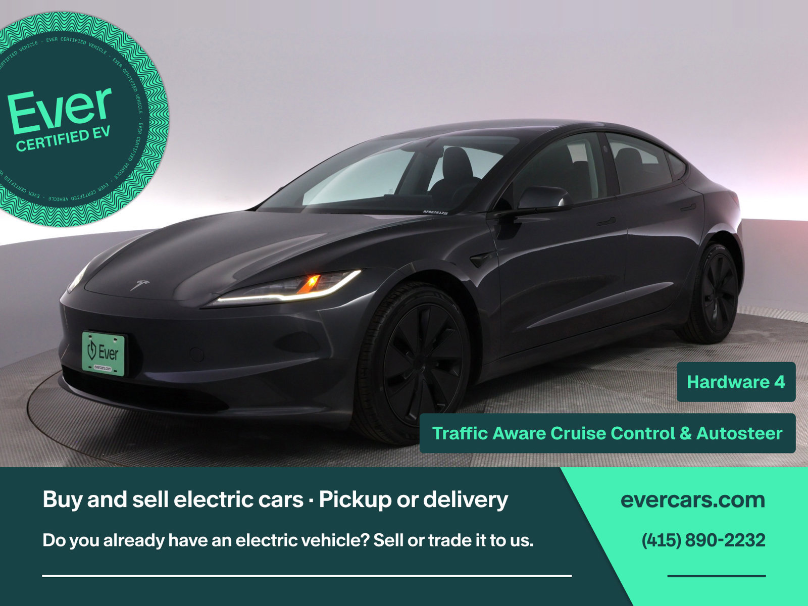 Used 2024 Tesla Model 3 Standard Range RWD image 1