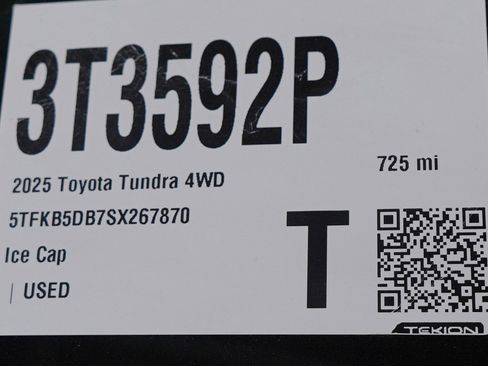 Used 2025 Toyota Tundra SR image 30