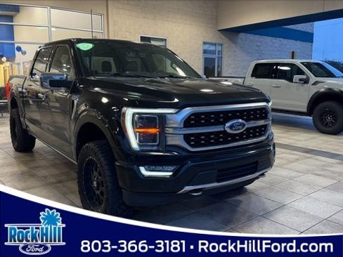 Used 2022 Ford F150 Platinum w/ Trailer Tow Package image 1
