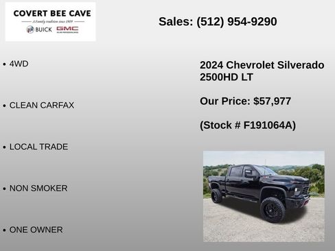 Used 2024 Chevrolet Silverado 2500 LT AWD/4WD image 6