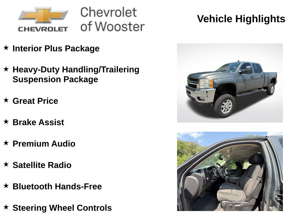 Used 2011 Chevrolet Silverado 2500 LT w/ Interior Plus Package AWD/4WD image 2