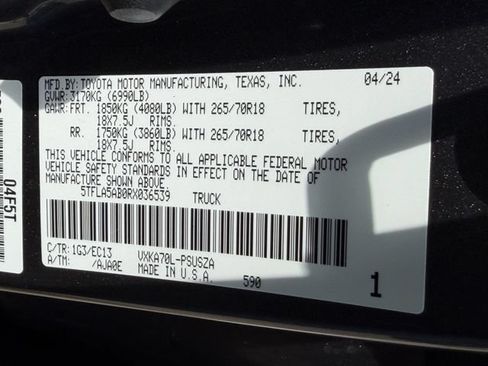 Used 2024 Toyota Tundra SR5 w/ TRD Off-Road Premium Package RWD image 25