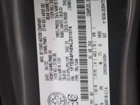 Used 2022 Ford Ranger Lariat w/ Trailer Tow Package AWD/4WD image 32