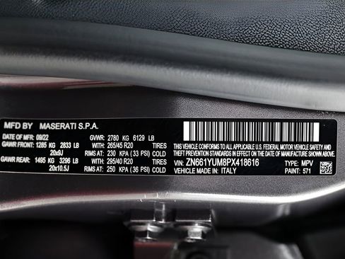 Used 2023 Maserati Levante Modena AWD/4WD image 89