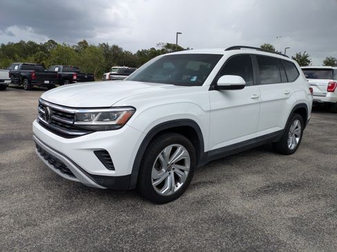 Used 2021 Volkswagen Atlas SE w/ Towing Package FWD image 8