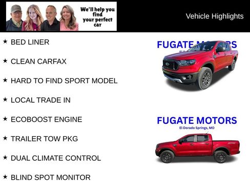 Used 2020 Ford Ranger XLT w/ Equipment Group 301A Mid image 9