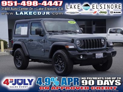 Certified 2026 Jeep Wrangler Sport