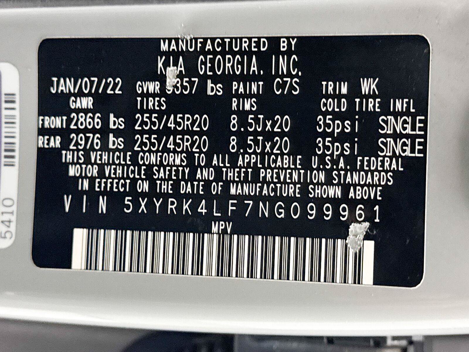 Used 2022 Kia Sorento SX FWD image 42