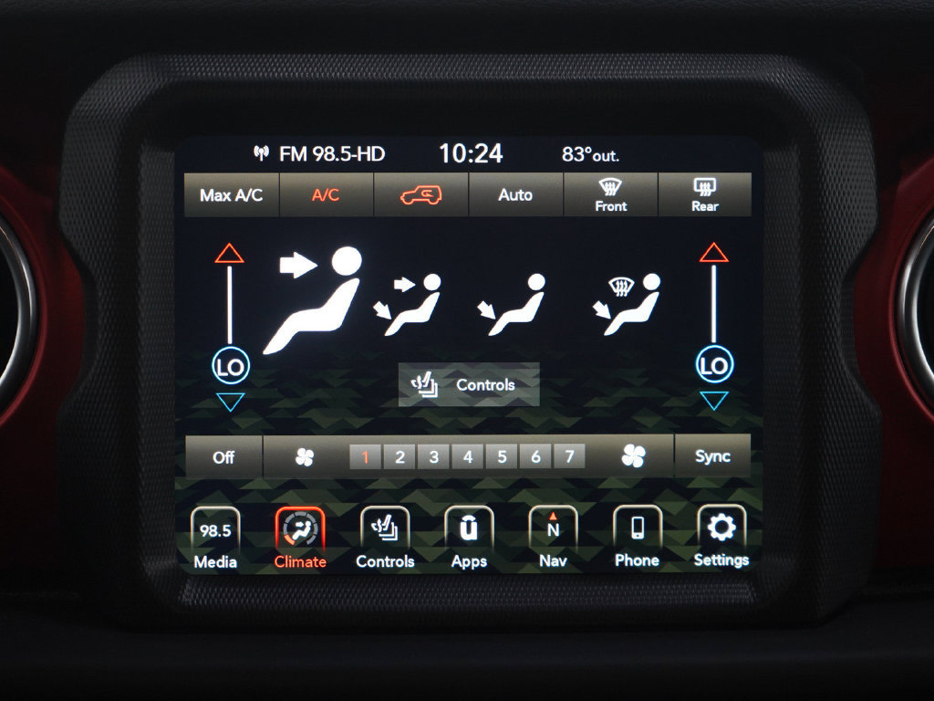 Used 2021 Jeep Wrangler Unlimited Rubicon w/ Uconnect 4C Nav & Sound Group AWD/4WD image 17