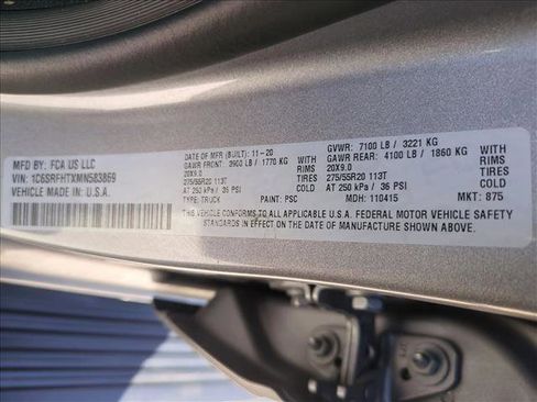 Used 2021 RAM 1500 Limited image 24