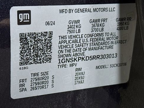 Used 2024 Chevrolet Tahoe Z71 w/ Max Trailering Package AWD/4WD image 33