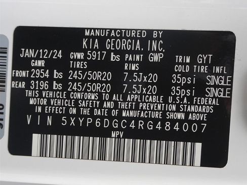 Used 2024 Kia Telluride S AWD/4WD image 47