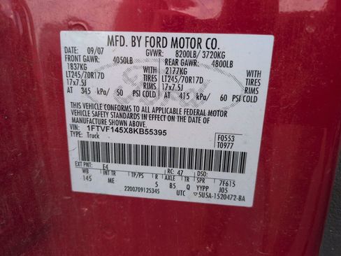 Used 2008 Ford F150 4x4 Regular Cab image 26