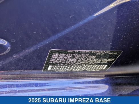 Certified 2025 Subaru Impreza 2.0i image 28