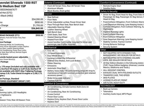 Used 2022 Chevrolet Silverado 1500 RST w/ Z71 Off-Road Package AWD/4WD image 2