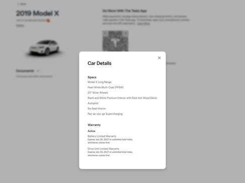 Used 2019 Tesla Model X Long Range AWD/4WD image 4