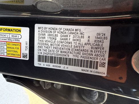 Used 2025 Honda Civic Sport image 41