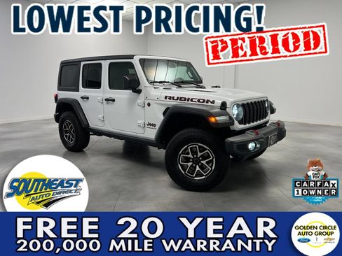 Used 2024 Jeep Wrangler Unlimited Rubicon AWD/4WD image 1