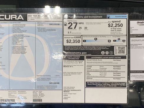 Used 2025 Acura ADX A-Spec image 35