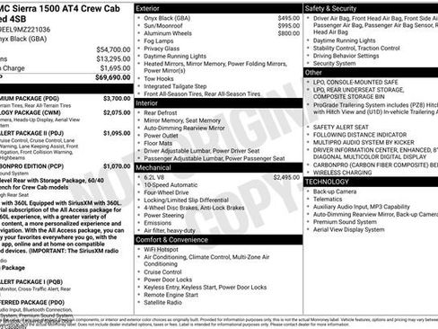 Used 2021 GMC Sierra 1500 AT4 w/ AT4 Premium Package AWD/4WD image 17