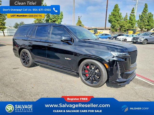 Used 2023 Cadillac Escalade V w/ Heavy-Duty Trailer Package AWD/4WD image 5