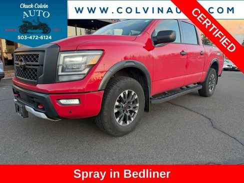 Certified 2023 Nissan Titan PRO-4X w/ Pro-4x Utility Package image 2