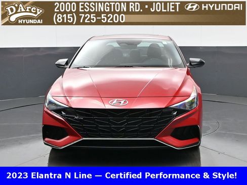 Certified 2023 Hyundai Elantra N Line w/ Preferred Accessory Package image 2