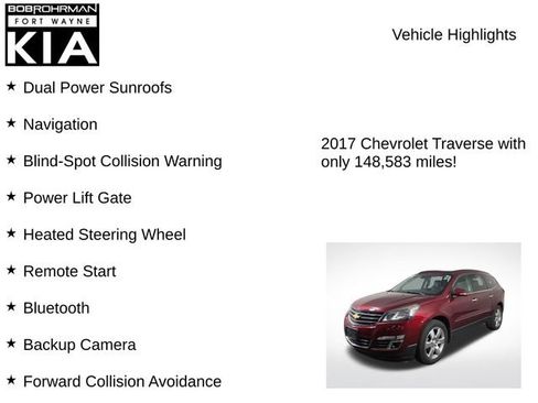 Used 2017 Chevrolet Traverse Premier FWD image 8