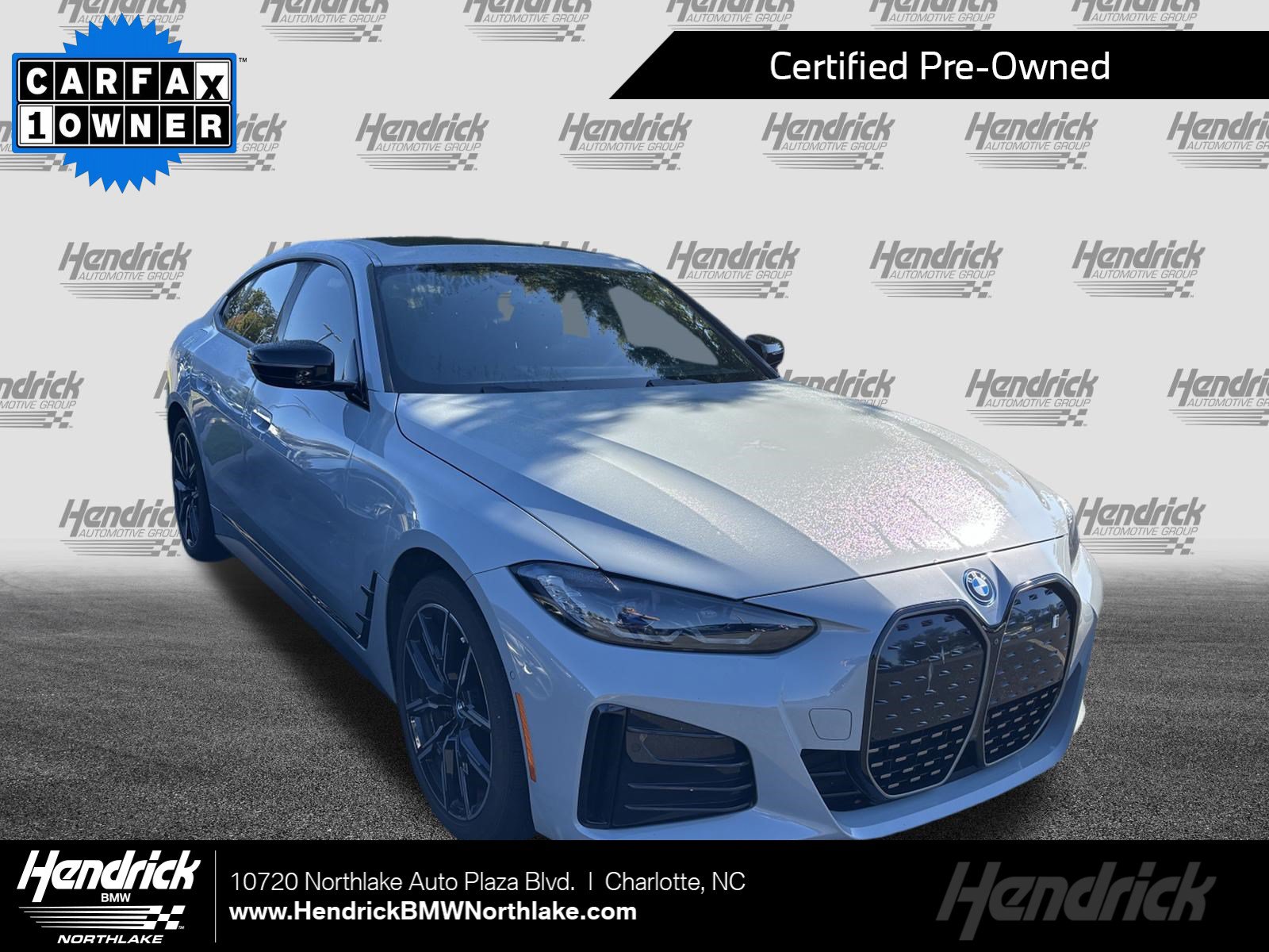 Certified 2024 BMW i4 eDrive35 w/ M Sport Package RWD image 1
