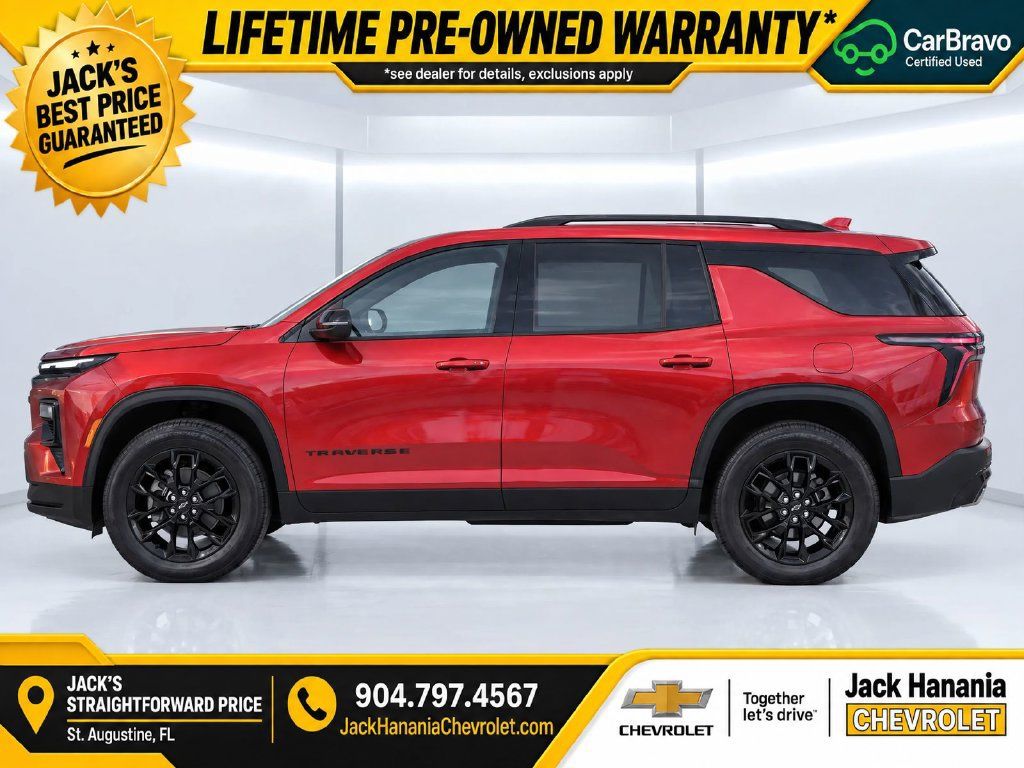Used 2025 Chevrolet Traverse LT w/ Midnight/Sport Edition FWD image 4