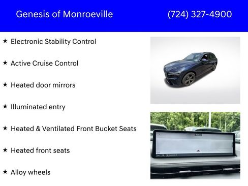 Certified 2025 Genesis GV70 3.5T Sport w/ Sport Advanced Package image 9