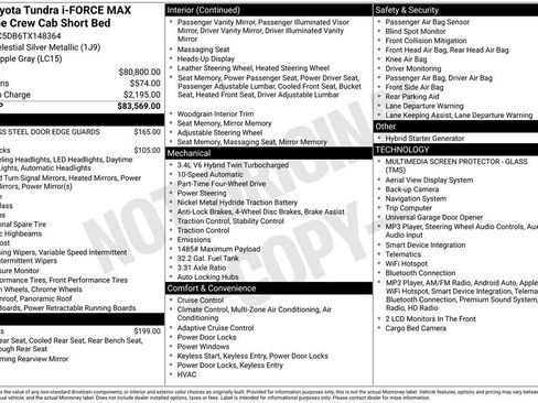 New 2026 Toyota Tundra Capstone AWD/4WD image 37