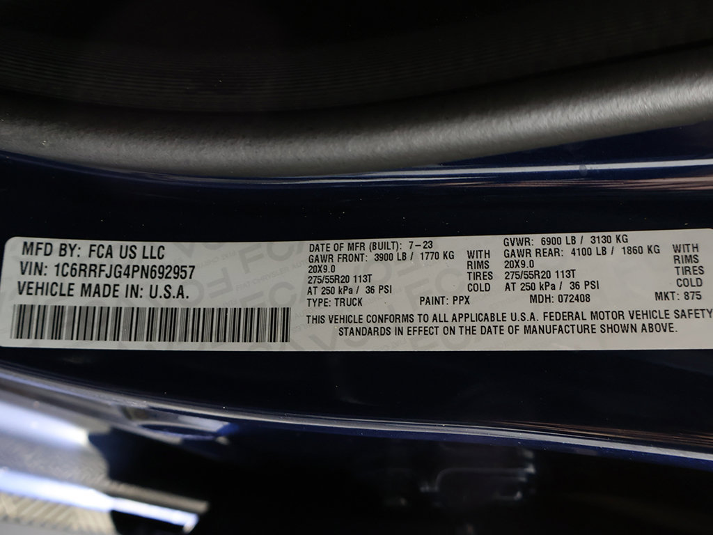 Used 2023 RAM 1500 Laramie AWD/4WD image 59