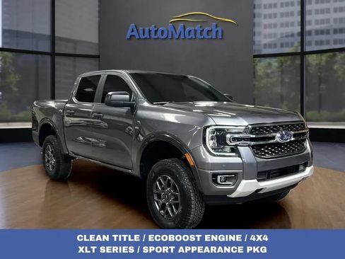 Used 2024 Ford Ranger XLT w/ Equipment Group 301A High AWD/4WD image 1