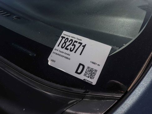 Used 2016 Toyota Corolla S w/ Protection Package FWD image 33