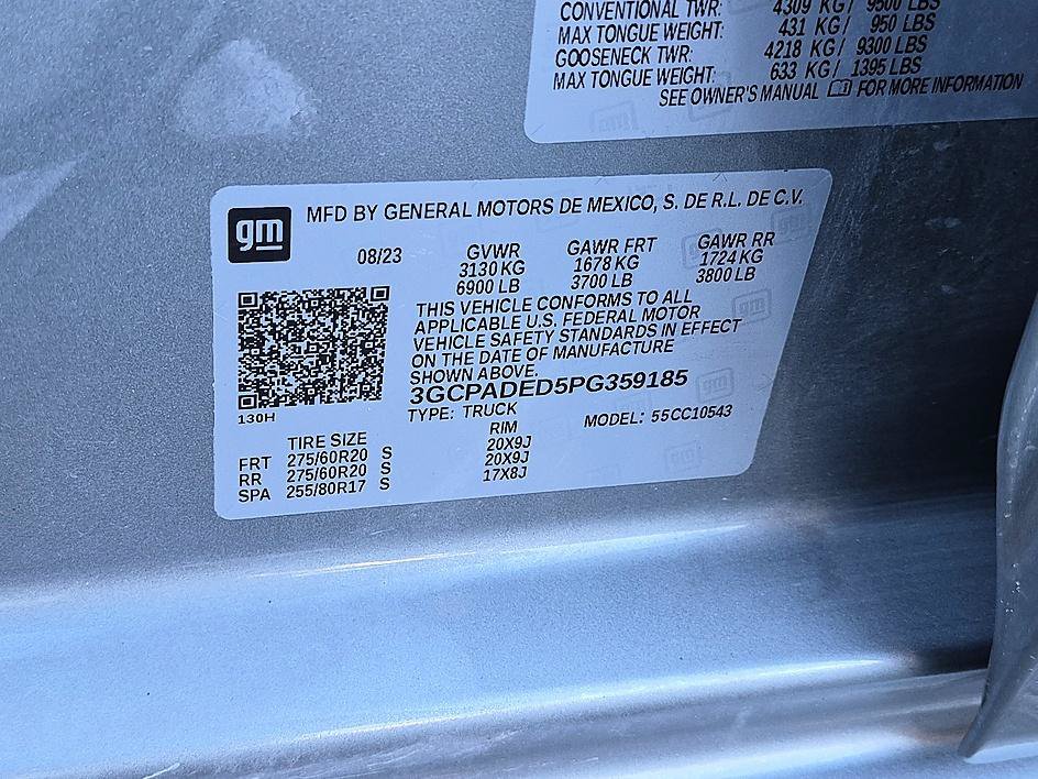 Certified 2023 Chevrolet Silverado 1500 RST RWD image 36