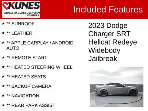 Used 2023 Dodge Charger SRT Hellcat RWD image 2